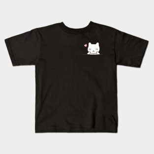 Cat in a pocket Kids T-Shirt